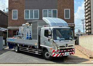 超高圧洗浄車10t